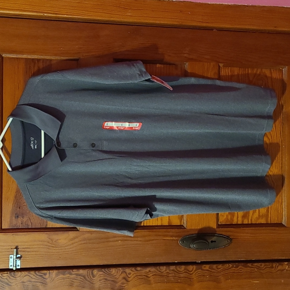 Men's bcg Grey Polo Size 2XL
